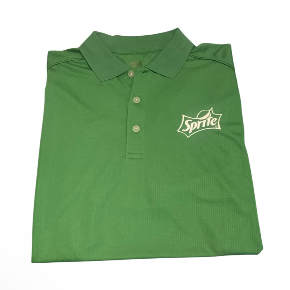 Sprite Green Polo - Men’s Medium - UltraCool Technology NWT